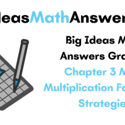 Big ideas math grade 4 answer key