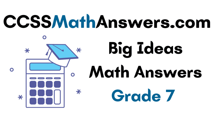 Big ideas math grade 4 answer key